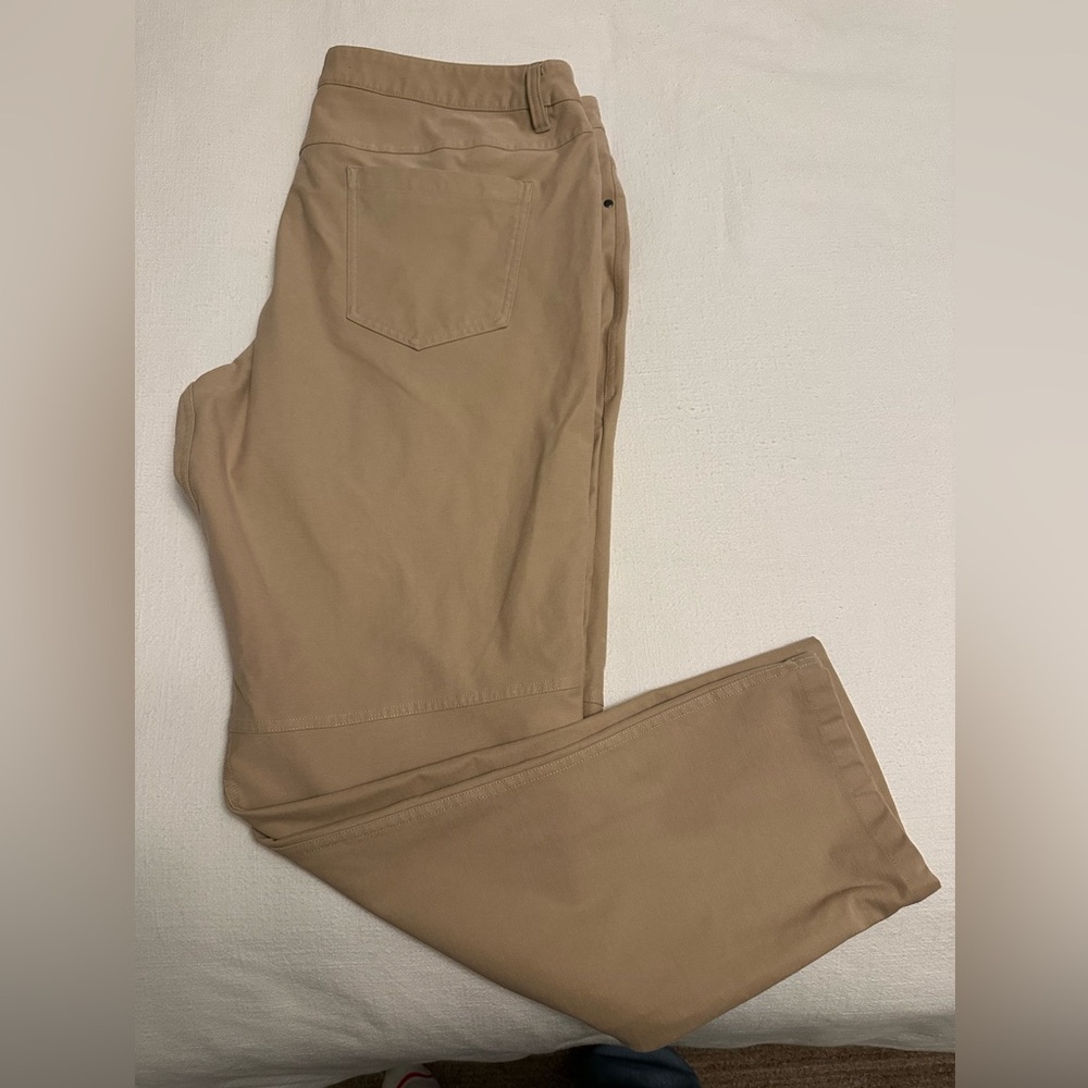 Lululemon ABC Men's Tan Pants - Artifact Tan